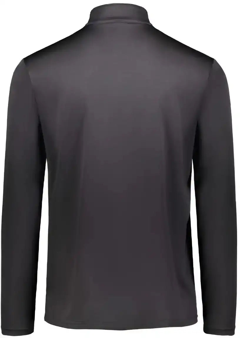 Holloway 222591 Prism Bold Quarter-zip Pullover - Black Orange