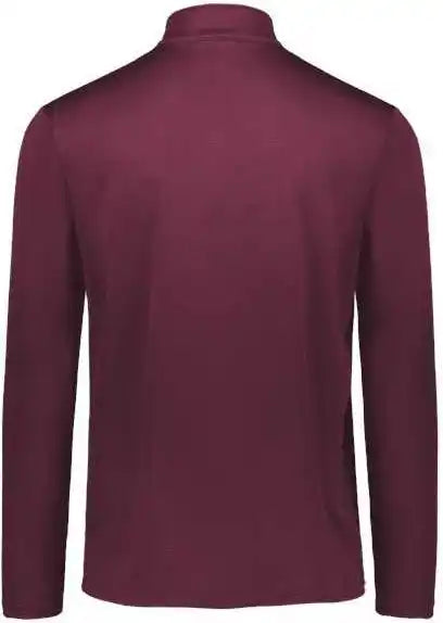 Holloway 222591 Prism Bold Quarter-zip Pullover - Maroon White