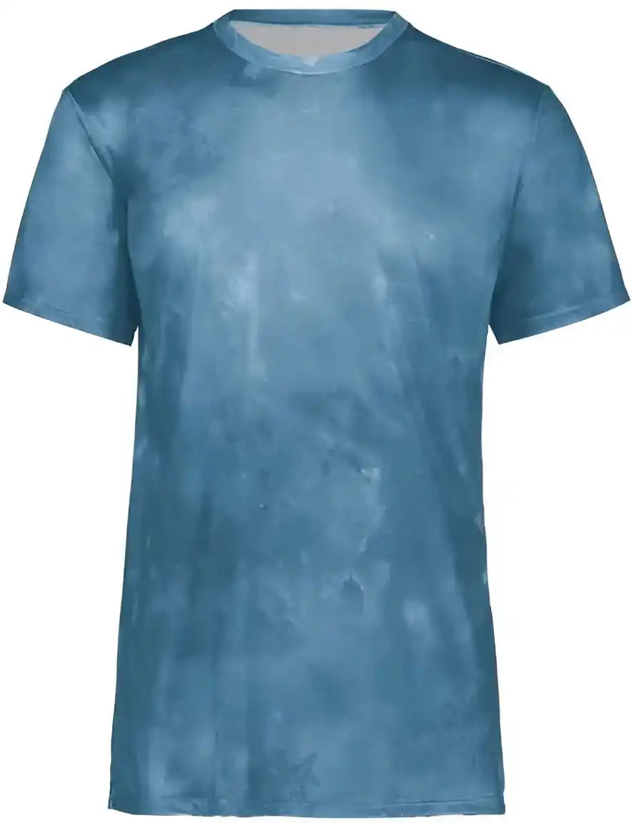 Holloway 222596 Cotton Touch Cloud t Shirt Columbia Blue Print