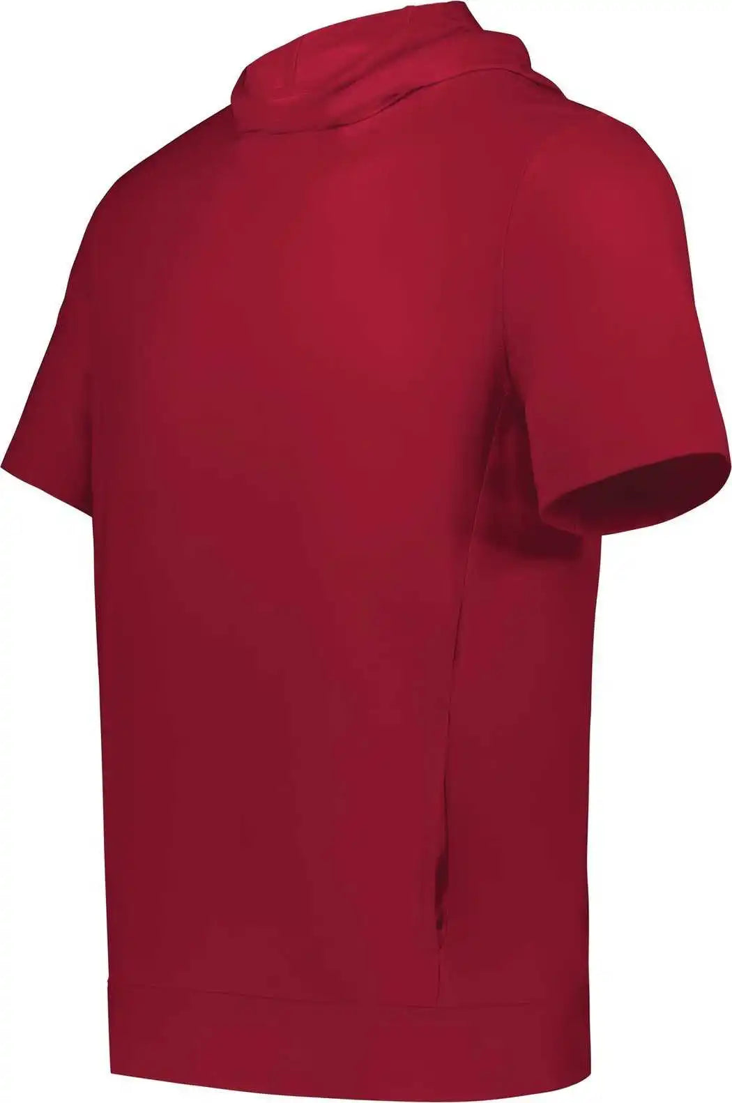 Holloway 222605 Youth Ventura Soft Knit Short Sleeve Hoodie - Scarlet
