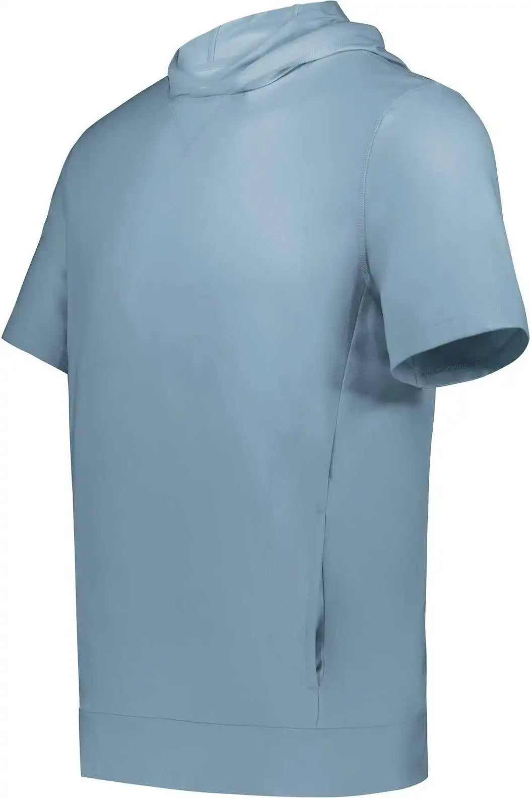 Holloway 222605 Youth Ventura Soft Knit Short Sleeve Hoodie Storm