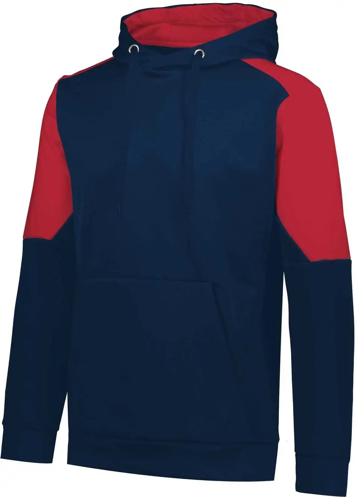 Holloway 222640 Youth Blue Chip Hoodie - Navy Scarlet