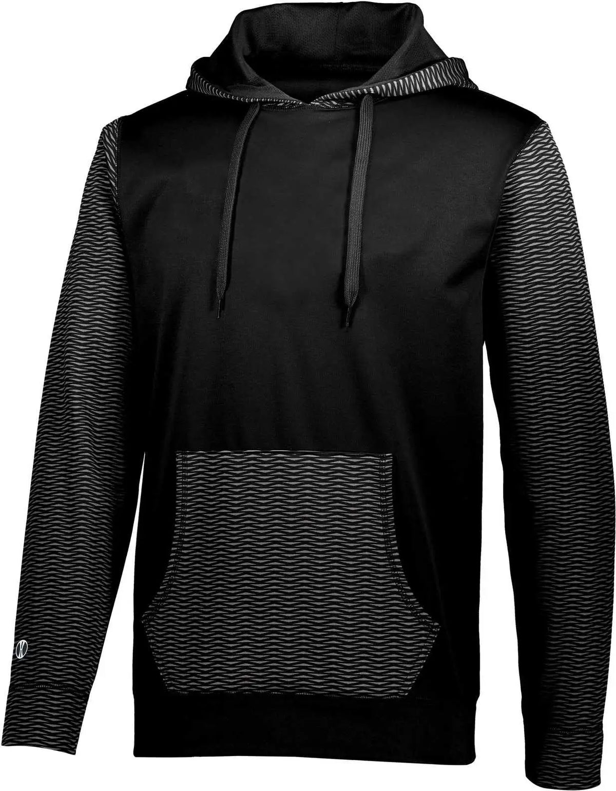 Holloway 222652 Youth Range Hoodie - Black - s