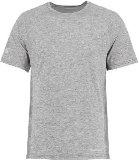 Holloway 222671 Youth Electrify Coolcore T-shirt - Athletic Gray Heather