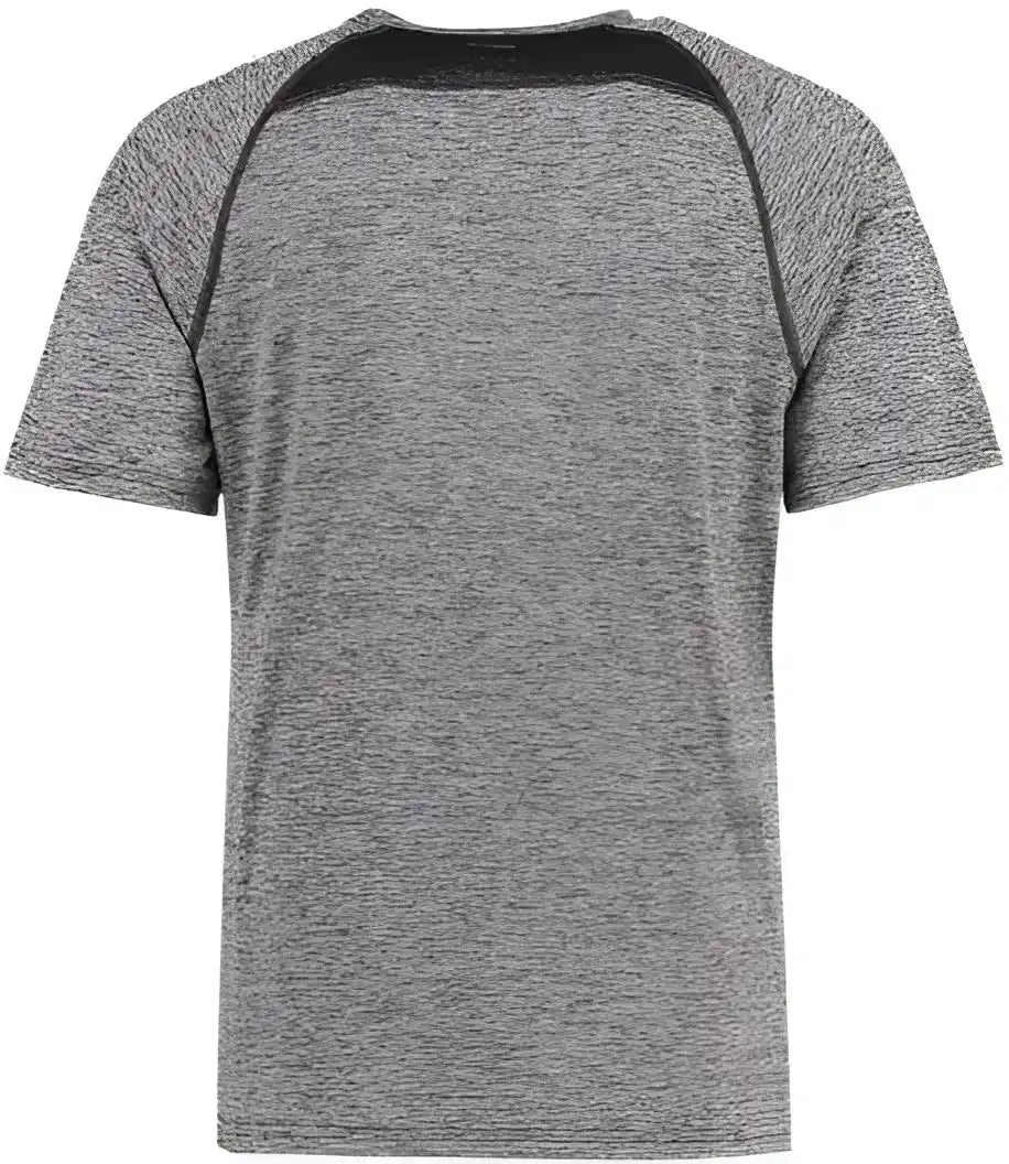 Holloway 222671 Youth Electrify Coolcore t Shirt Black Heather