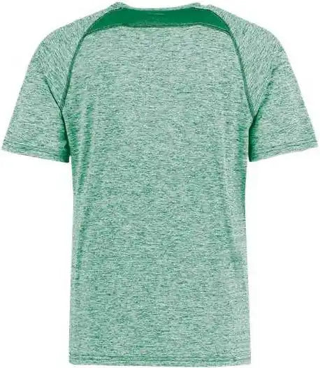 Holloway 222671 Youth Electrify Coolcore T-shirt - Kelly Heather