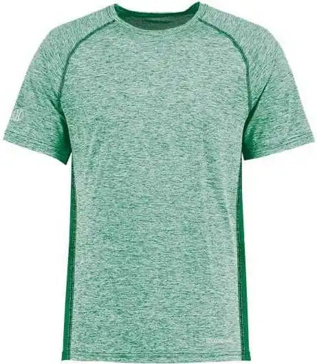 Holloway 222671 Youth Electrify Coolcore T-shirt - Kelly Heather