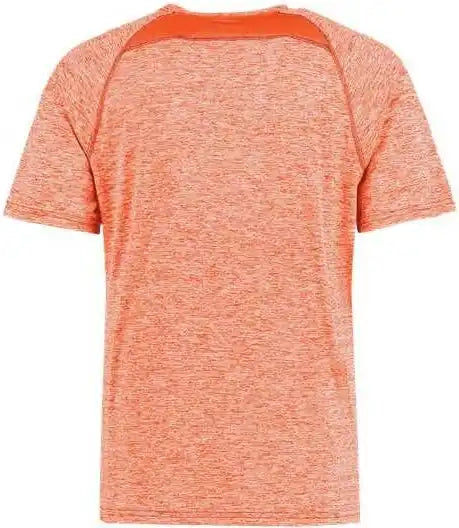 Holloway 222671 Youth Electrify Coolcore T-shirt - Orange Heather