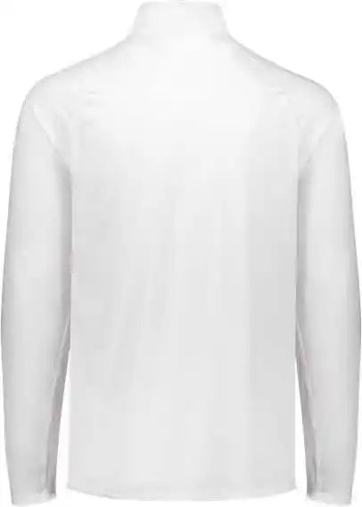 Holloway 222674 Youth Electrify Coolcore Quarter-zip Pullover - White