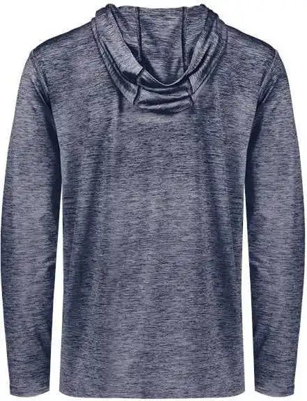 Holloway 222689 Youth Electrify Coolcore Hooded Pullover - Navy Heather