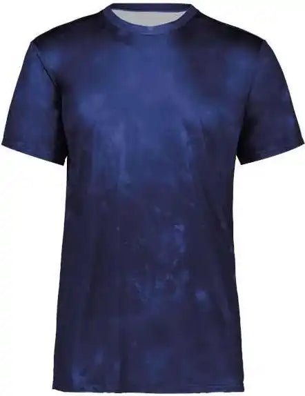 Holloway 222696 Youth Cotton-touch Cloud T-shirt - Navy Print