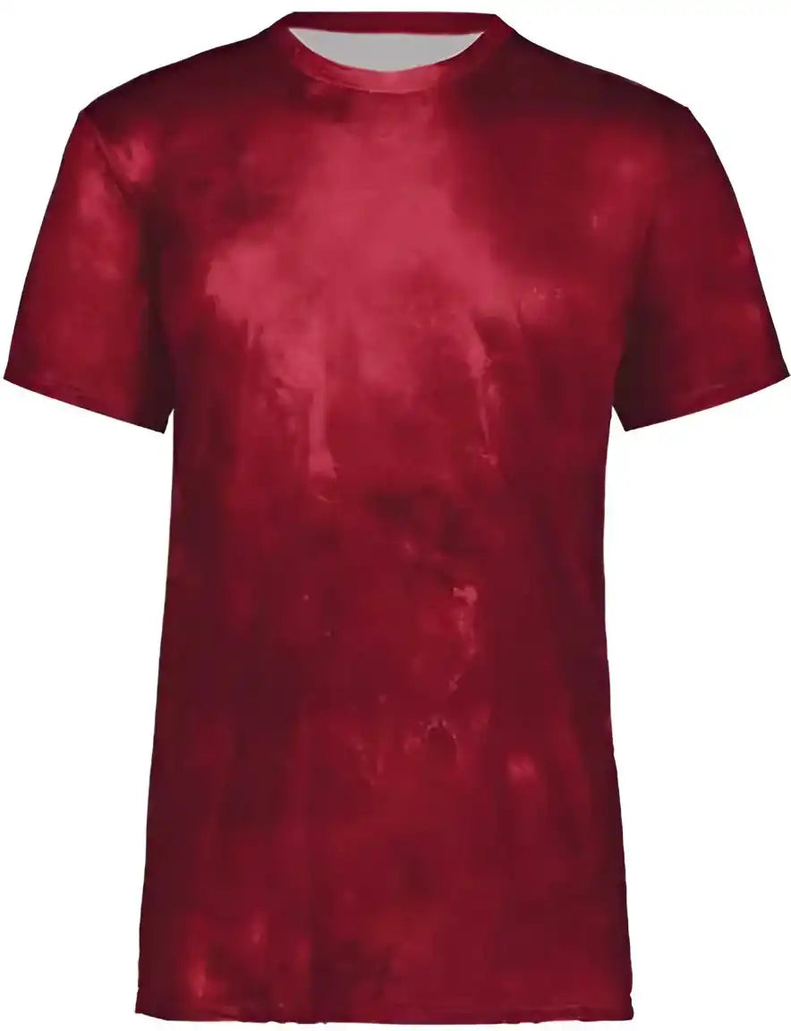 Holloway 222696 Youth Cotton-touch Cloud T-shirt - Scarlet Print