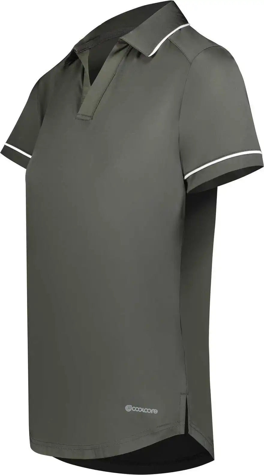 Holloway 222701 Ladies Coolcore Performance Polo Iron White