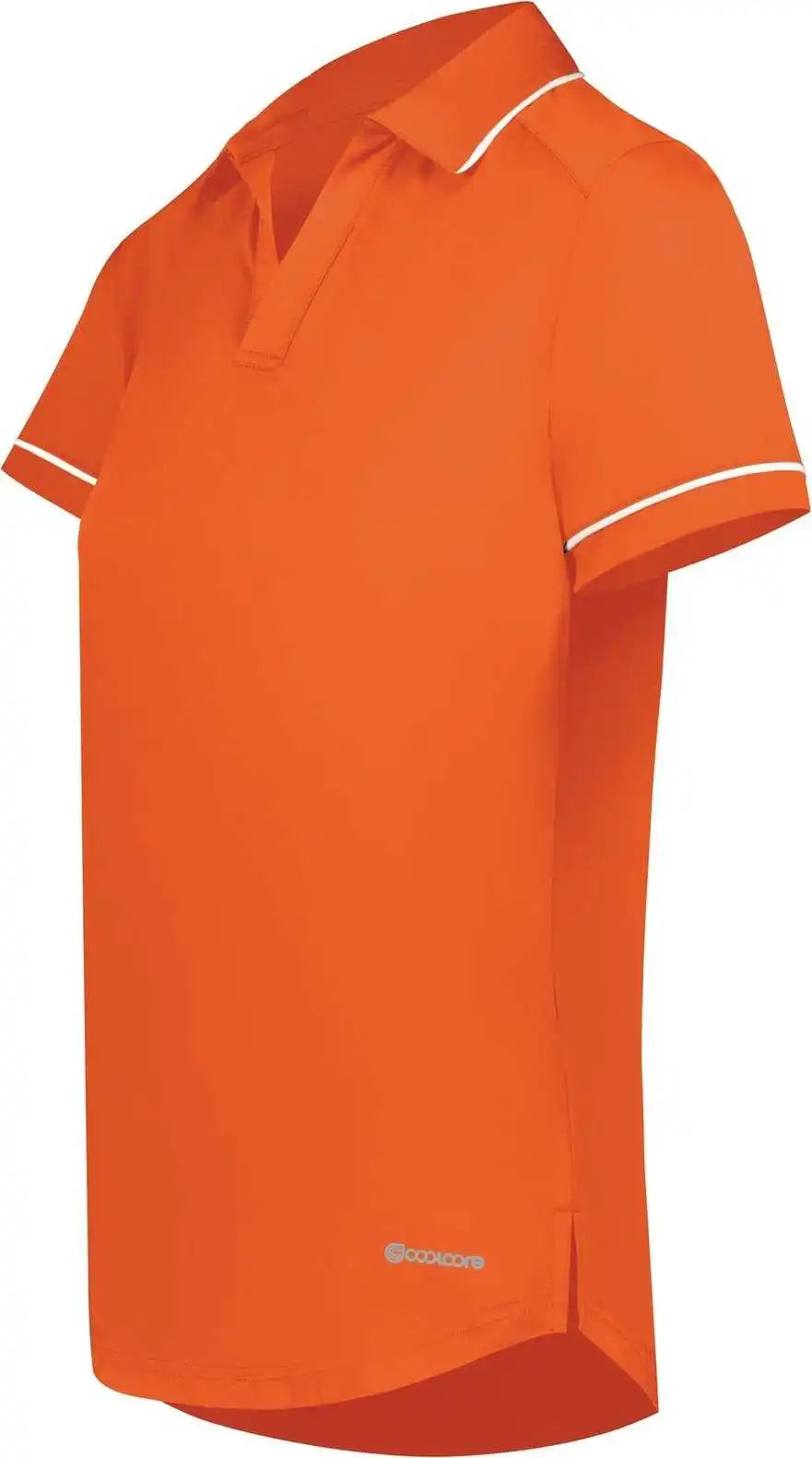 Holloway 222701 Ladies Coolcore Performance Polo - Orange White