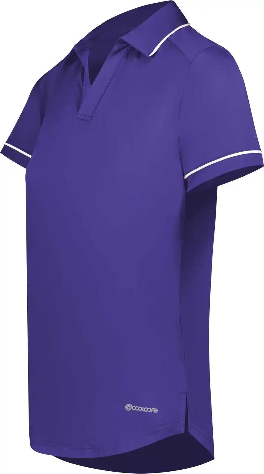 Holloway 222701 Ladies Coolcore Performance Polo Purple White