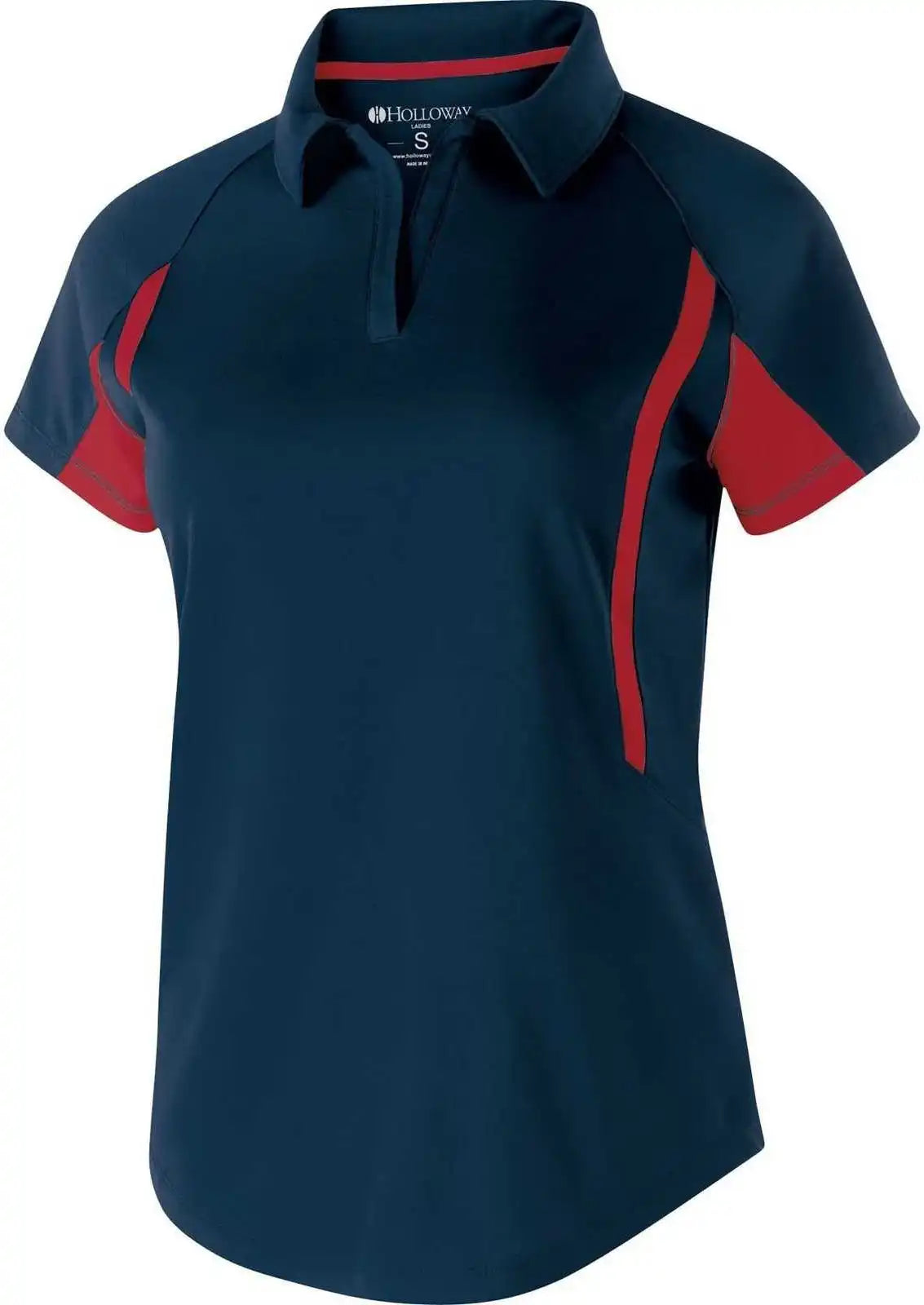 Holloway 222730 Ladies’ Avenger Polo Short Sleeve - Navy Scarlet