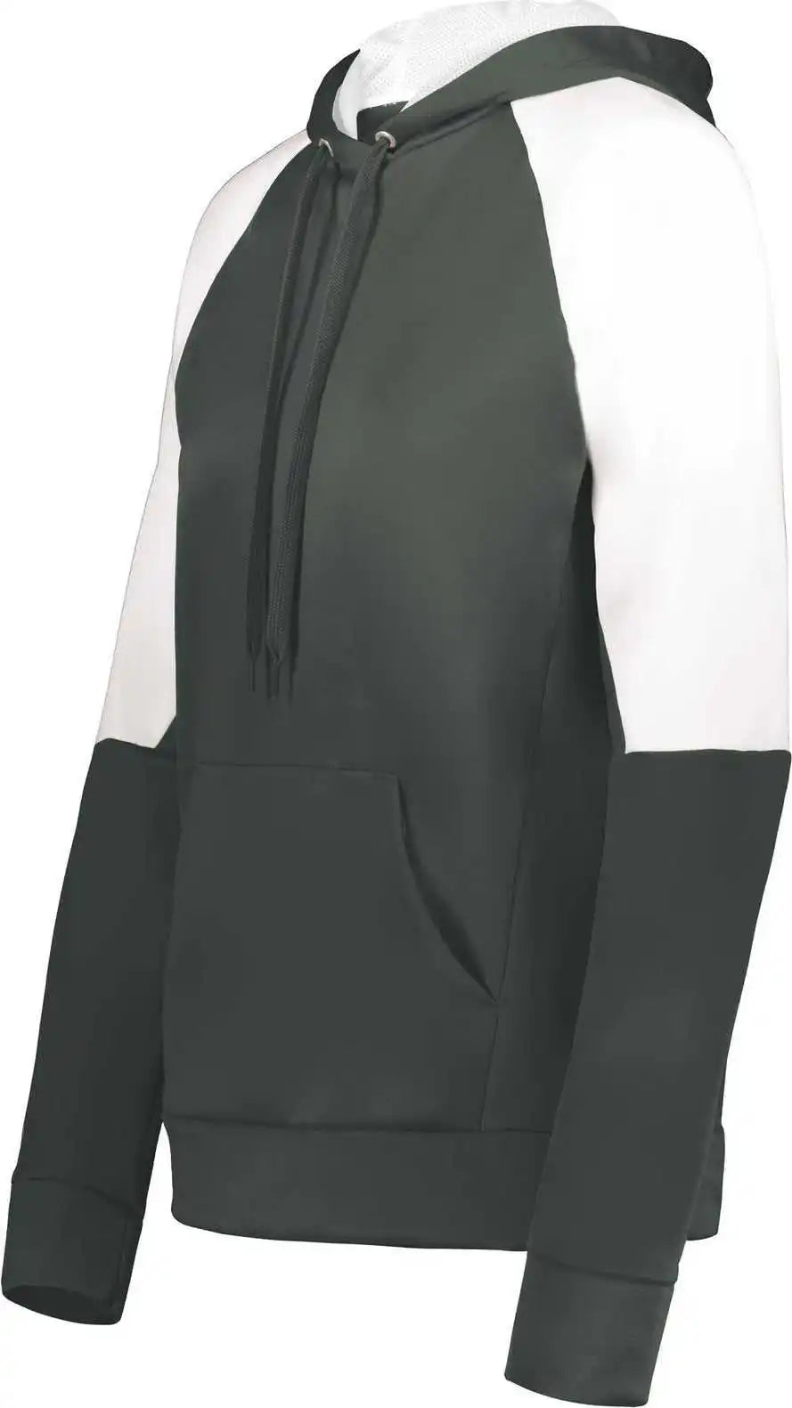 Holloway 222740 Ladies Momentum Team Fleece Hoodie - Iron White