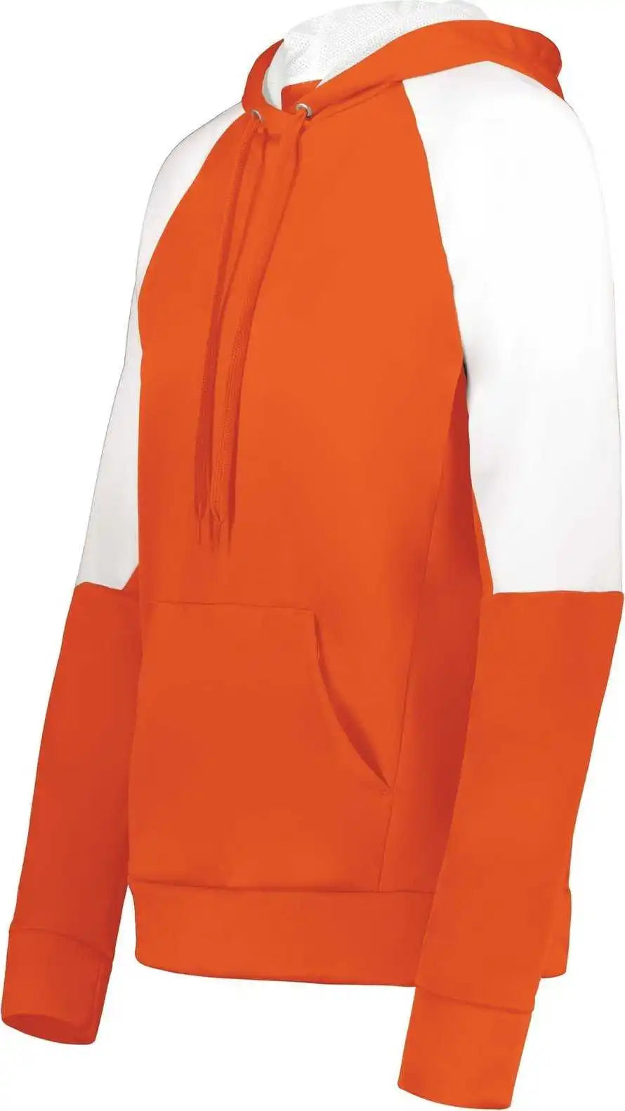 Holloway 222740 Ladies Momentum Team Fleece Hoodie - Orange White