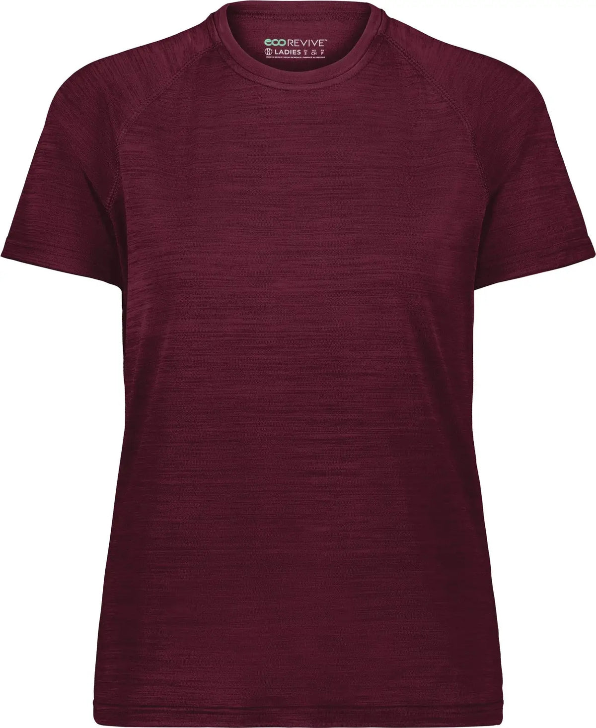 Holloway 222754 Ladies All-pro Tee - Maroon Heather