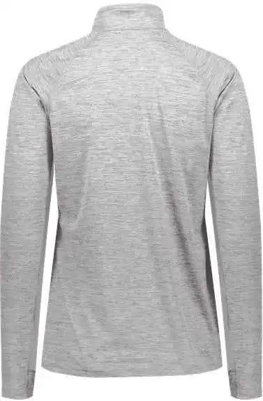 Holloway 222774 Women’s Electrify Coolcore Quarter-zip Pullover - Athletic Gray Heather
