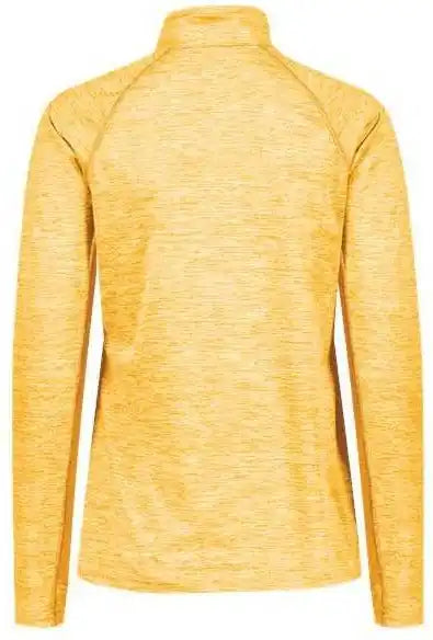 Holloway 222774 Women’s Electrify Coolcore Quarter-zip Pullover - Gold Heather