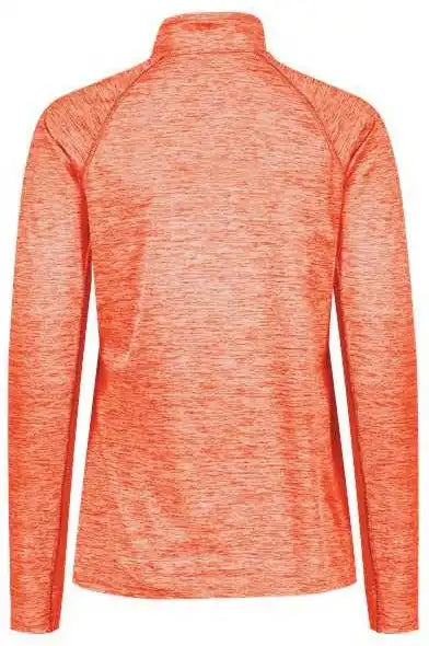 Holloway 222774 Women’s Electrify Coolcore Quarter-zip Pullover - Orange Heather