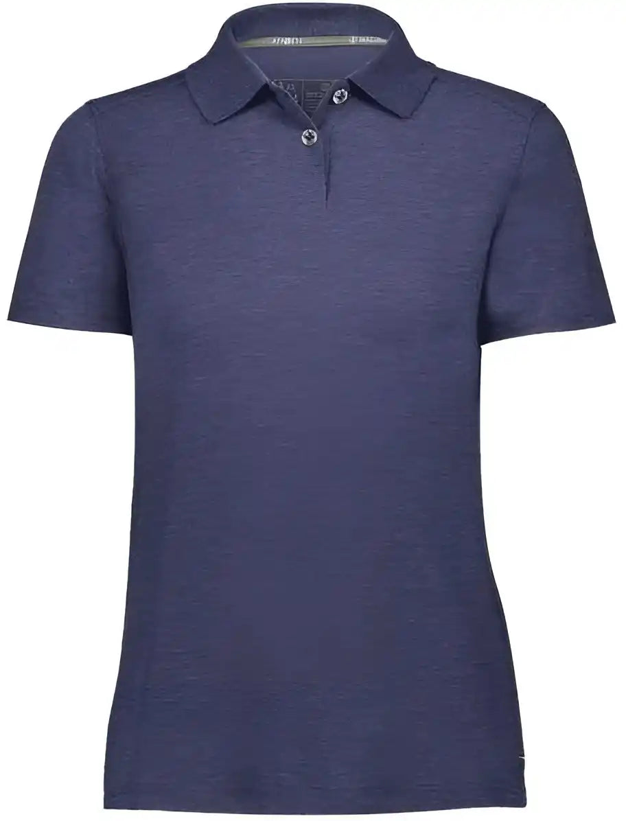 Holloway 222775 Women’s Repreve Eco Polo Navy Heather