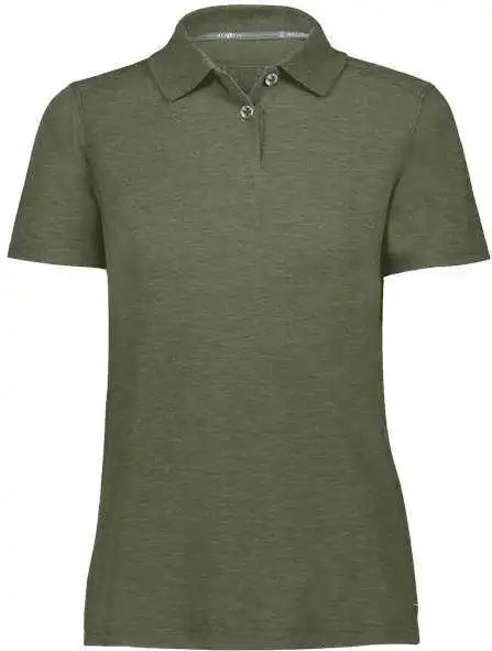 Holloway 222775 Women’s Repreve Eco Polo Olive Heather