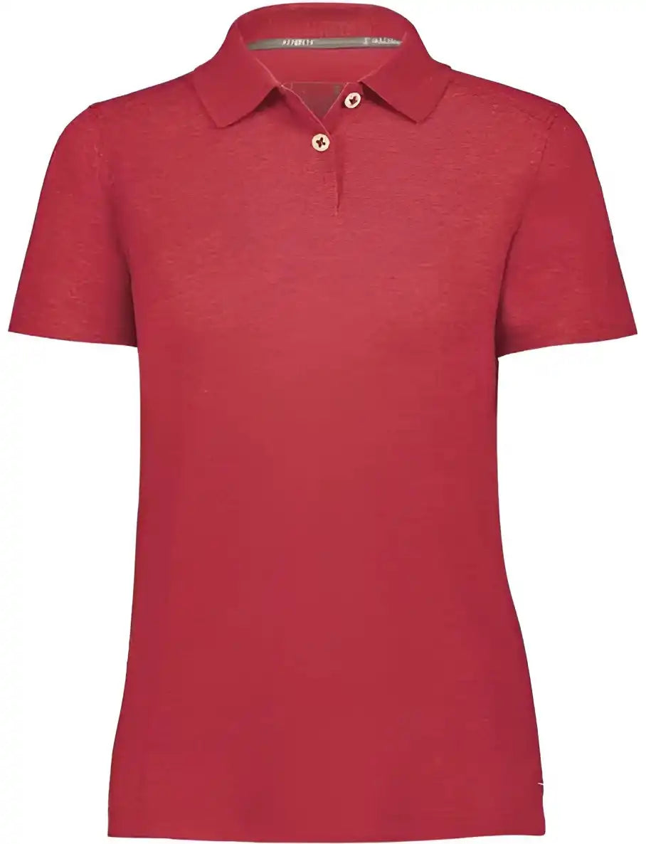 Holloway 222775 Women’s Repreve Eco Polo - Scarlet Heather