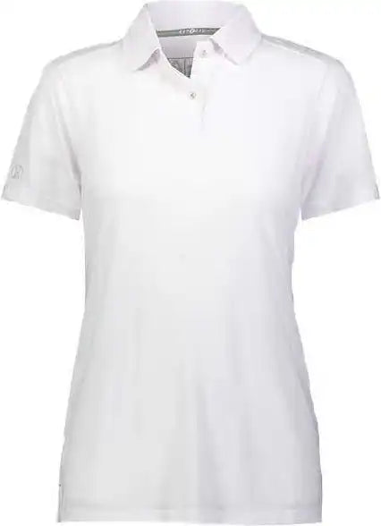 Holloway 222775 Women’s Repreve Eco Polo - White