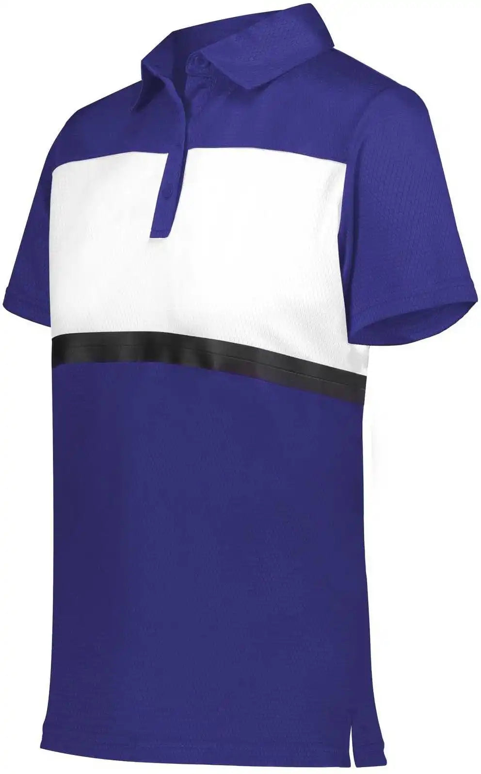 Holloway 222776 Ladies Prism Bold Polo - Purple White