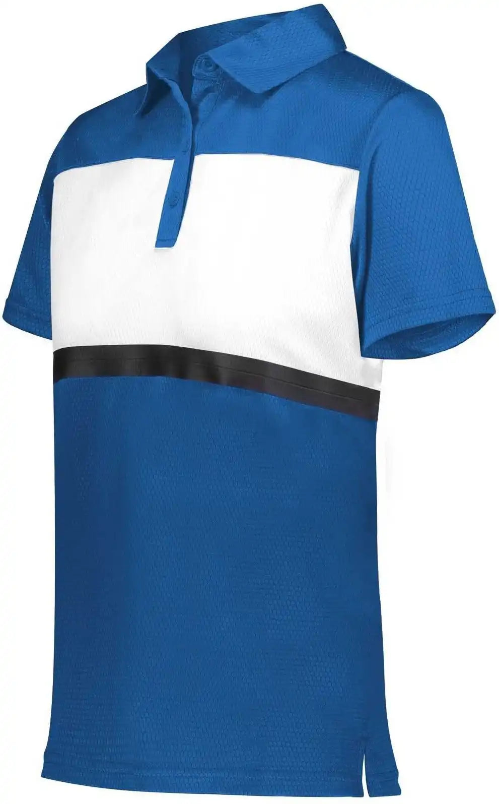 Holloway 222776 Ladies Prism Bold Polo - Royal White