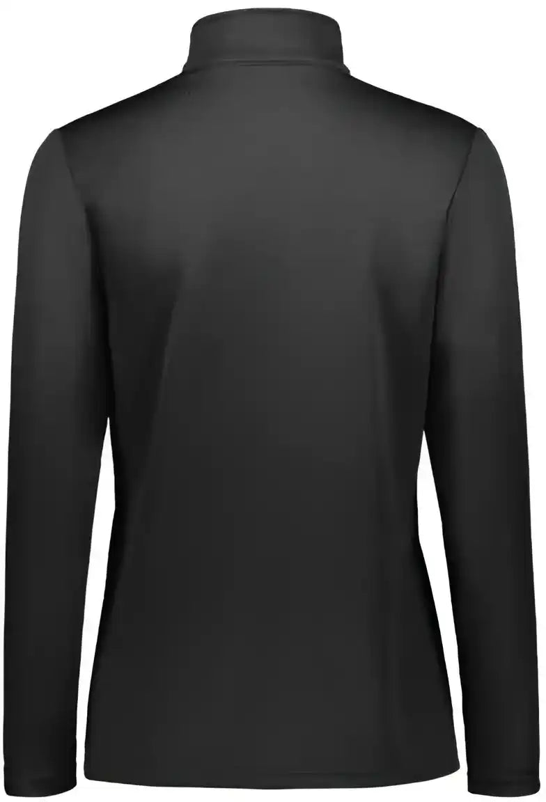 Holloway 222791 Women’s Prism Bold Quarter Zip Pullover Black Gold