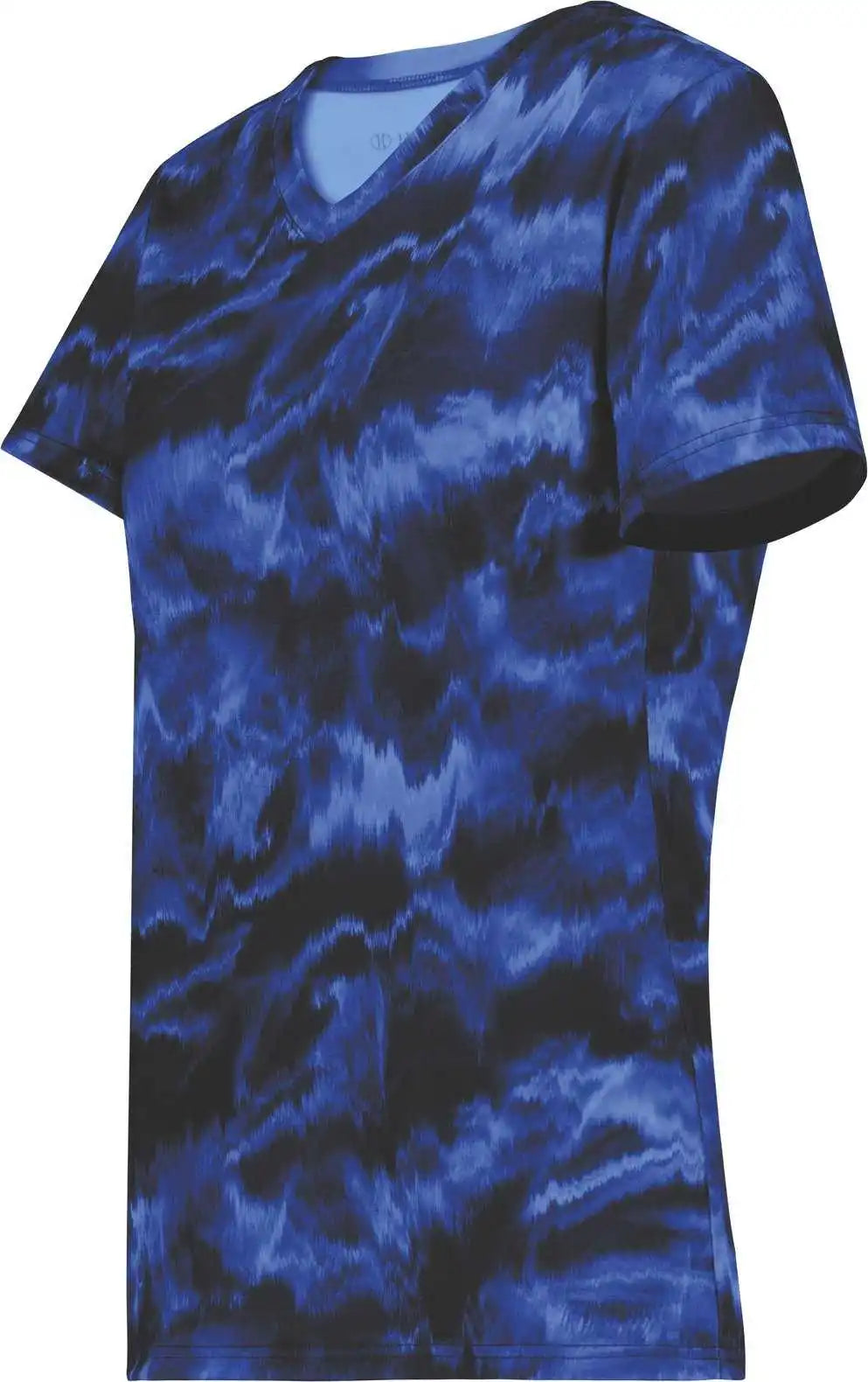 Holloway 222796 Ladies Stock Cotton Touch Poly Tee - Shockwave Navy