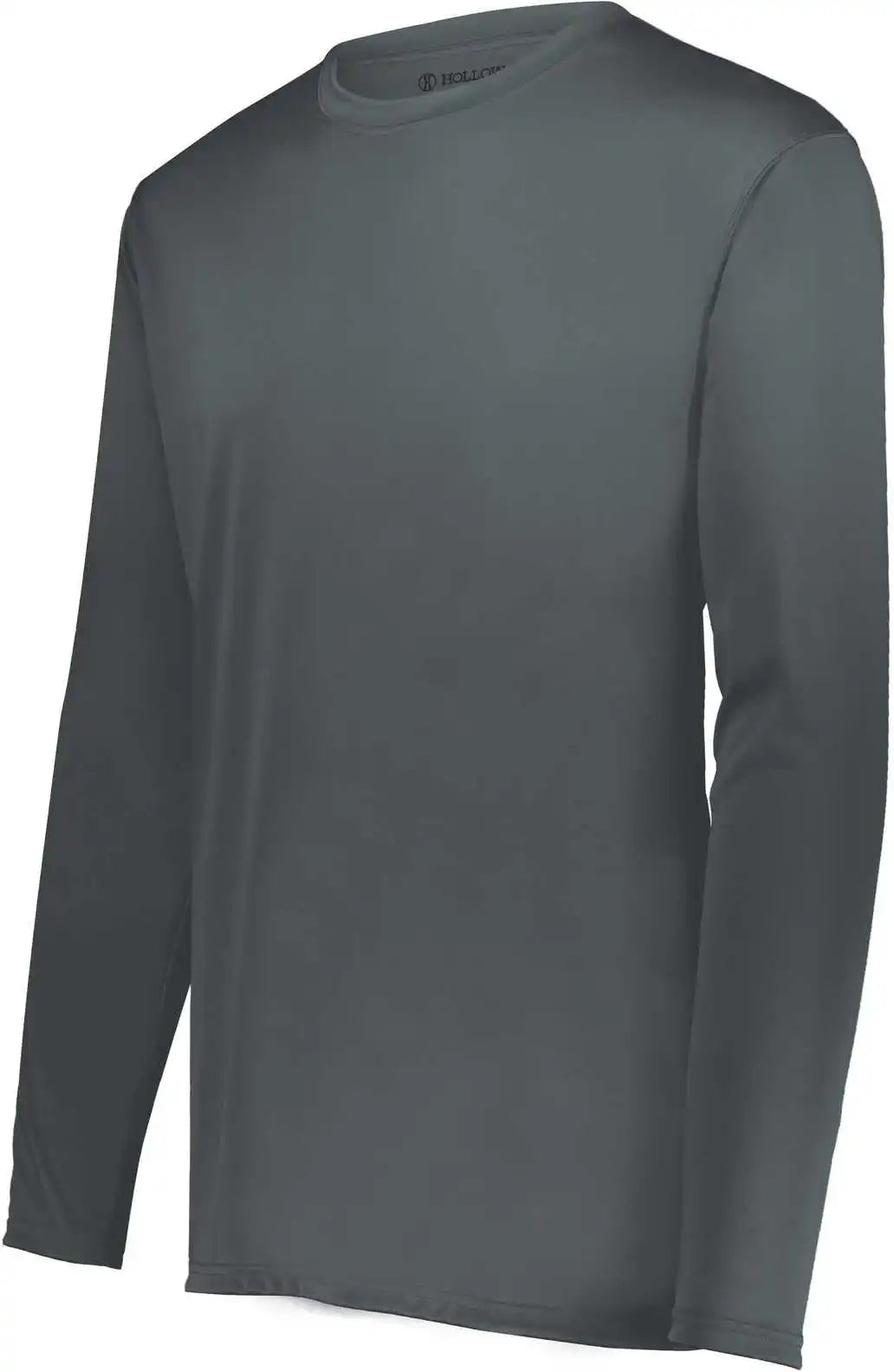 Holloway 222823 Youth Momentum Long Sleeve Tee - Graphite