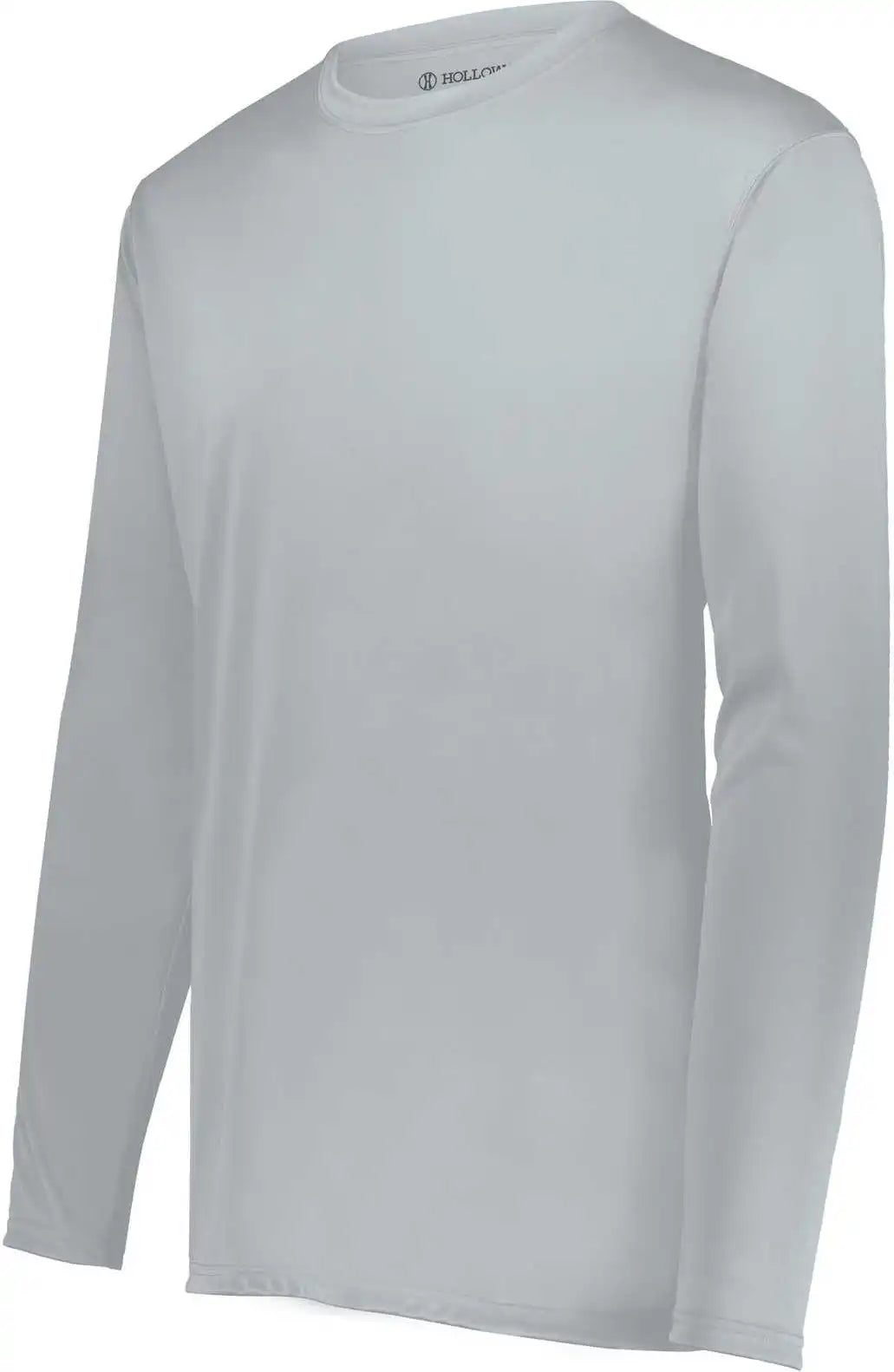 Holloway 222823 Youth Momentum Long Sleeve Tee - Silver