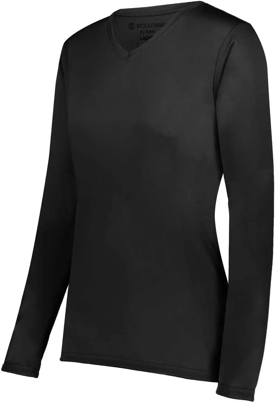 Holloway 222824 Ladies Momentum Long Sleeve Tee Black