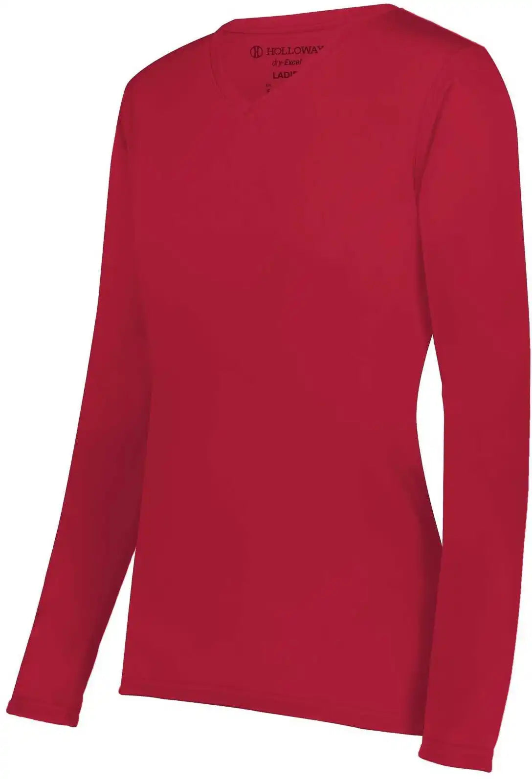 Holloway 222824 Ladies Momentum Long Sleeve Tee - Scarlet