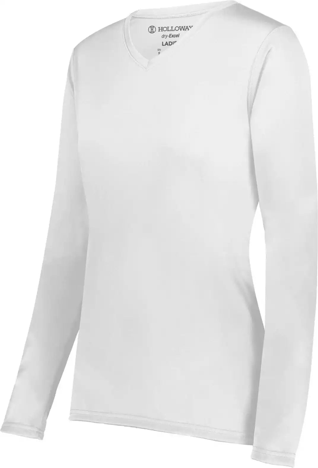 Holloway 222824 Ladies Momentum Long Sleeve Tee - White