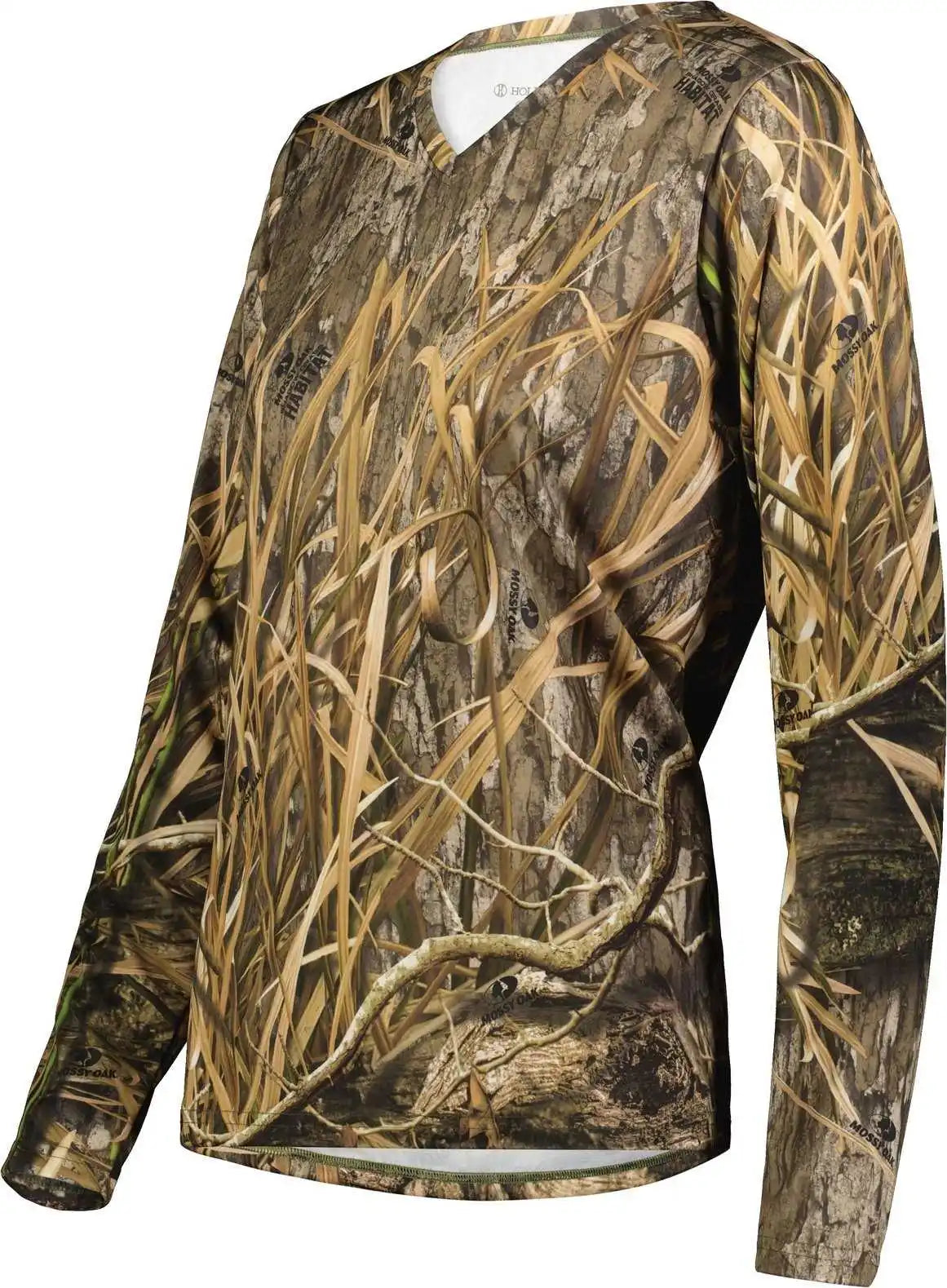 Holloway 222838 Ladies Mossy Oak Momentum Long Sleeve Tee - Habitat