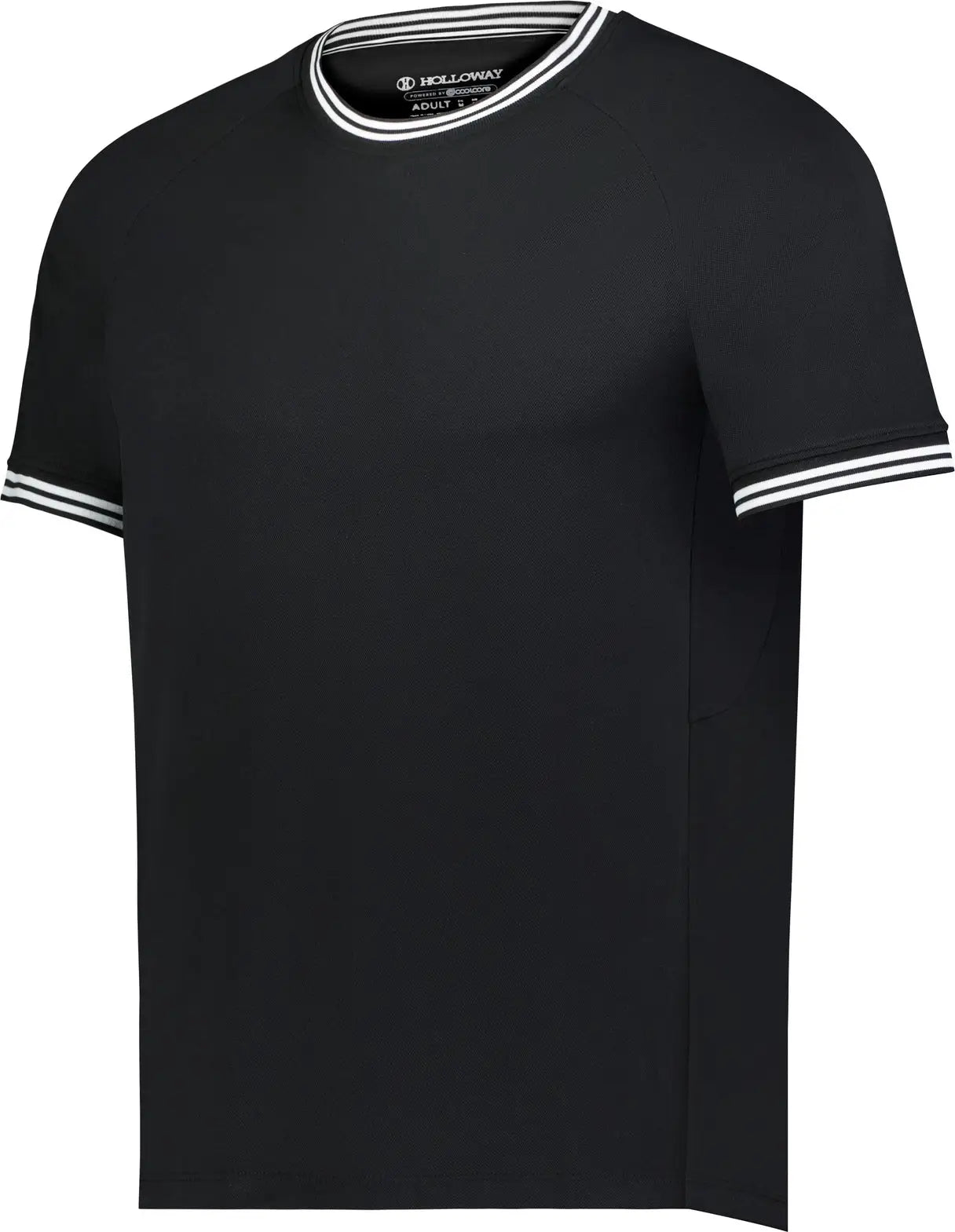 Holloway 223125 Court Tee - Black - Adult s