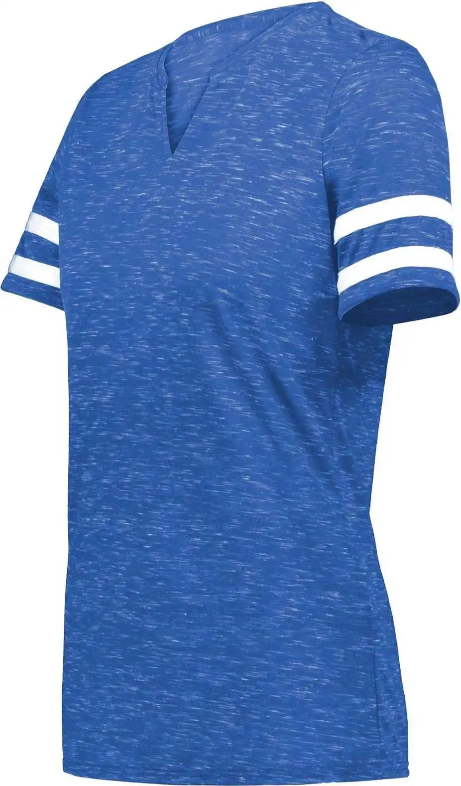 Holloway 223245 Ladies Monterey Tee - Royal Heather White