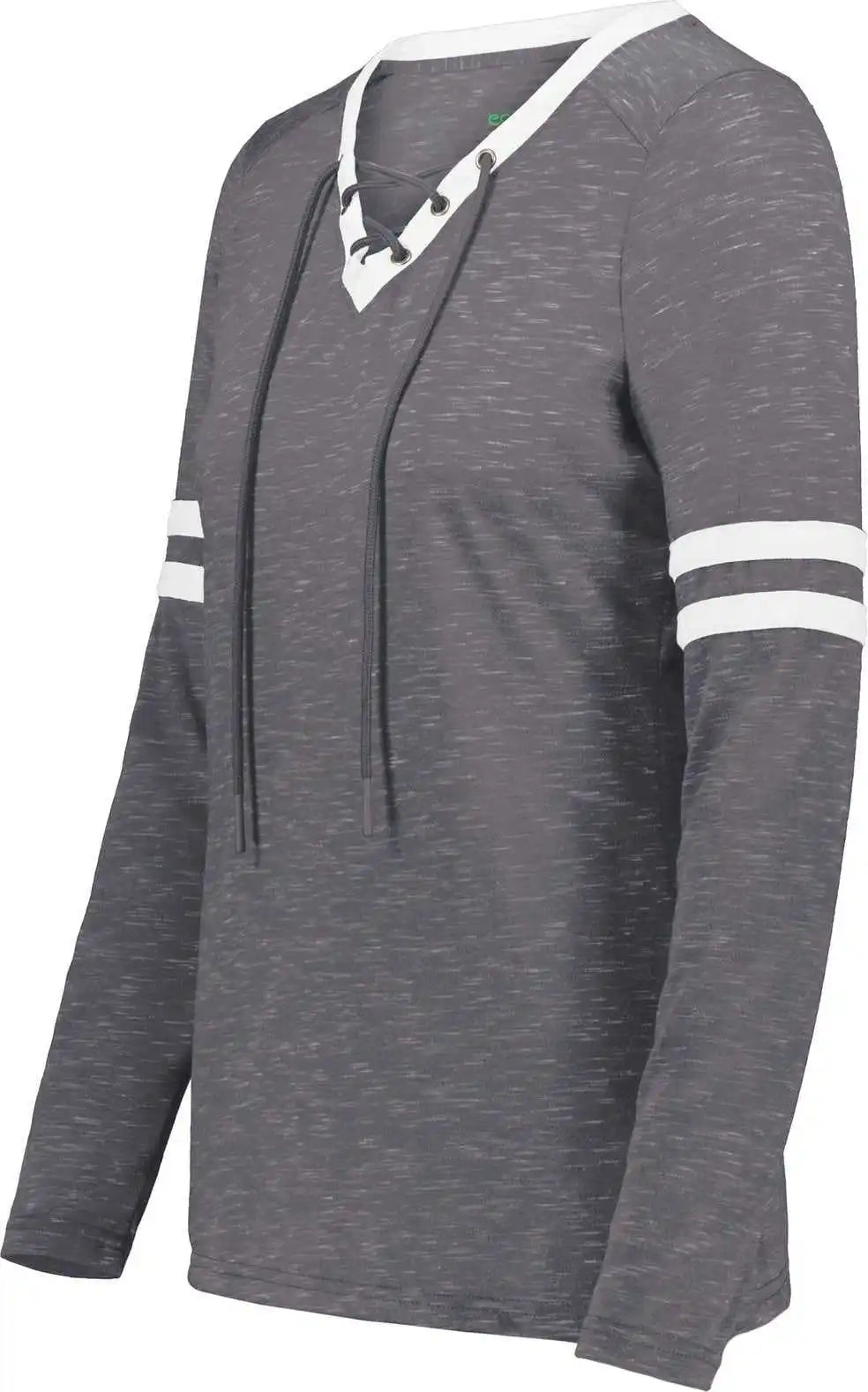 Holloway 223246 Ladies Monterey Long Sleeve Tee - Carbon Heather Athletic