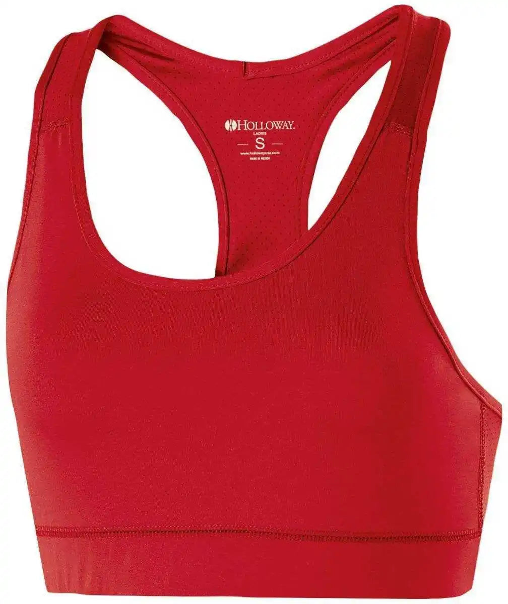 Holloway 223300 Ladies Vent Bra Scarlet
