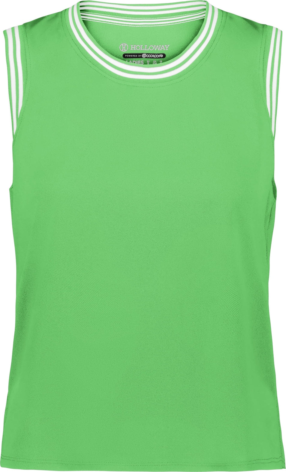 Holloway 223325 Ladies Court Tank - Retro Green