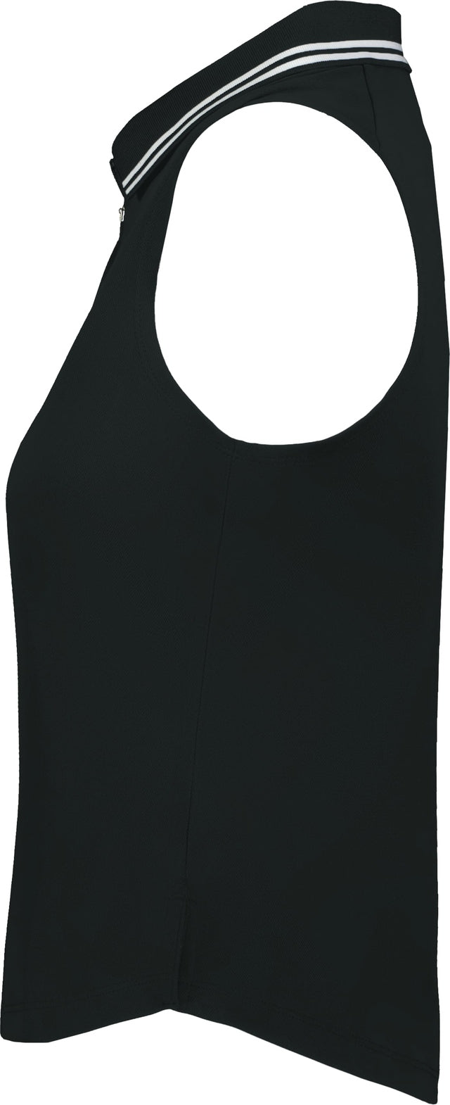 Holloway 223326 Ladies Court Sleeveless Polo - Black