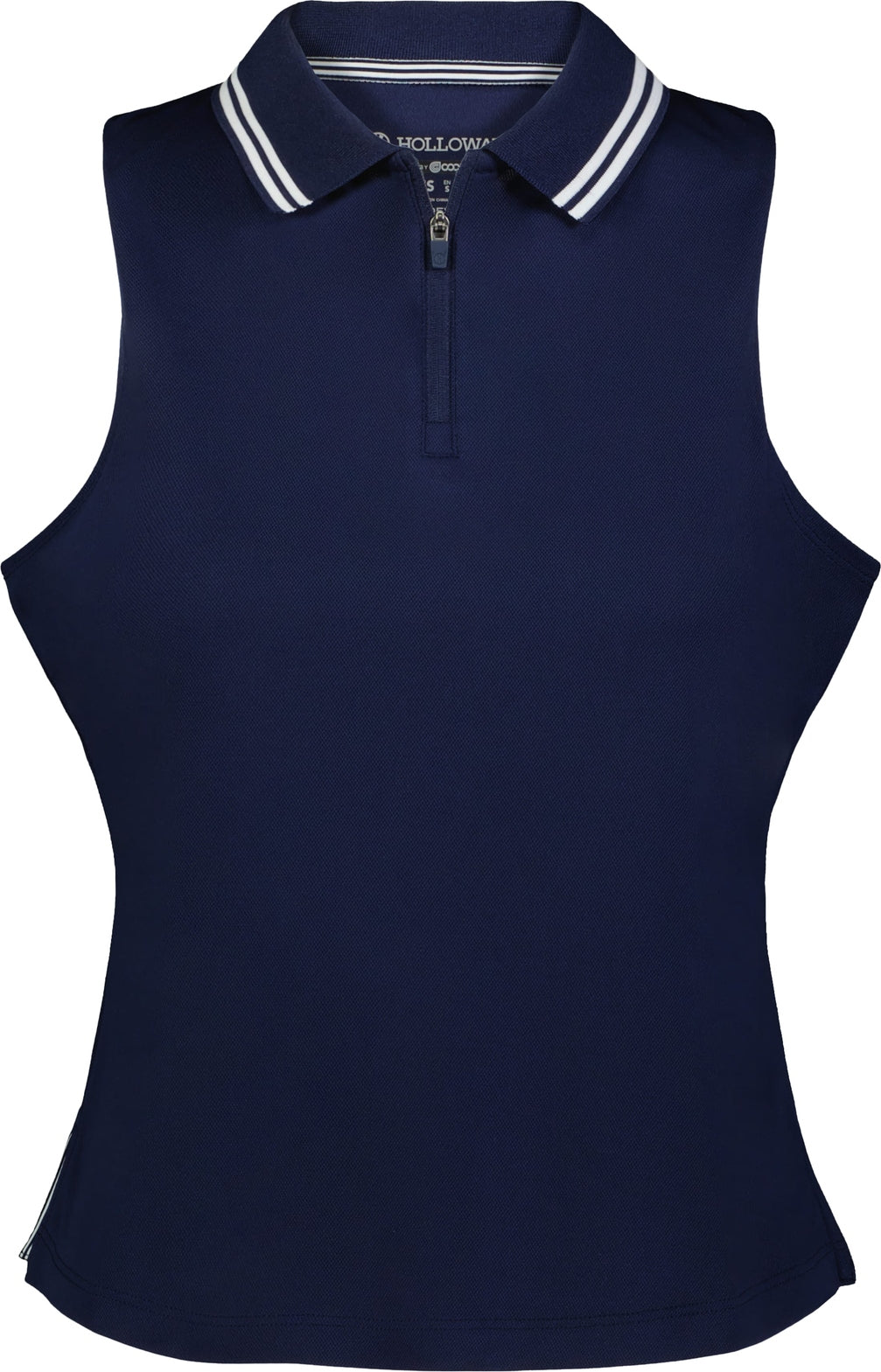 Holloway 223326 Ladies Court Sleeveless Polo - Navy