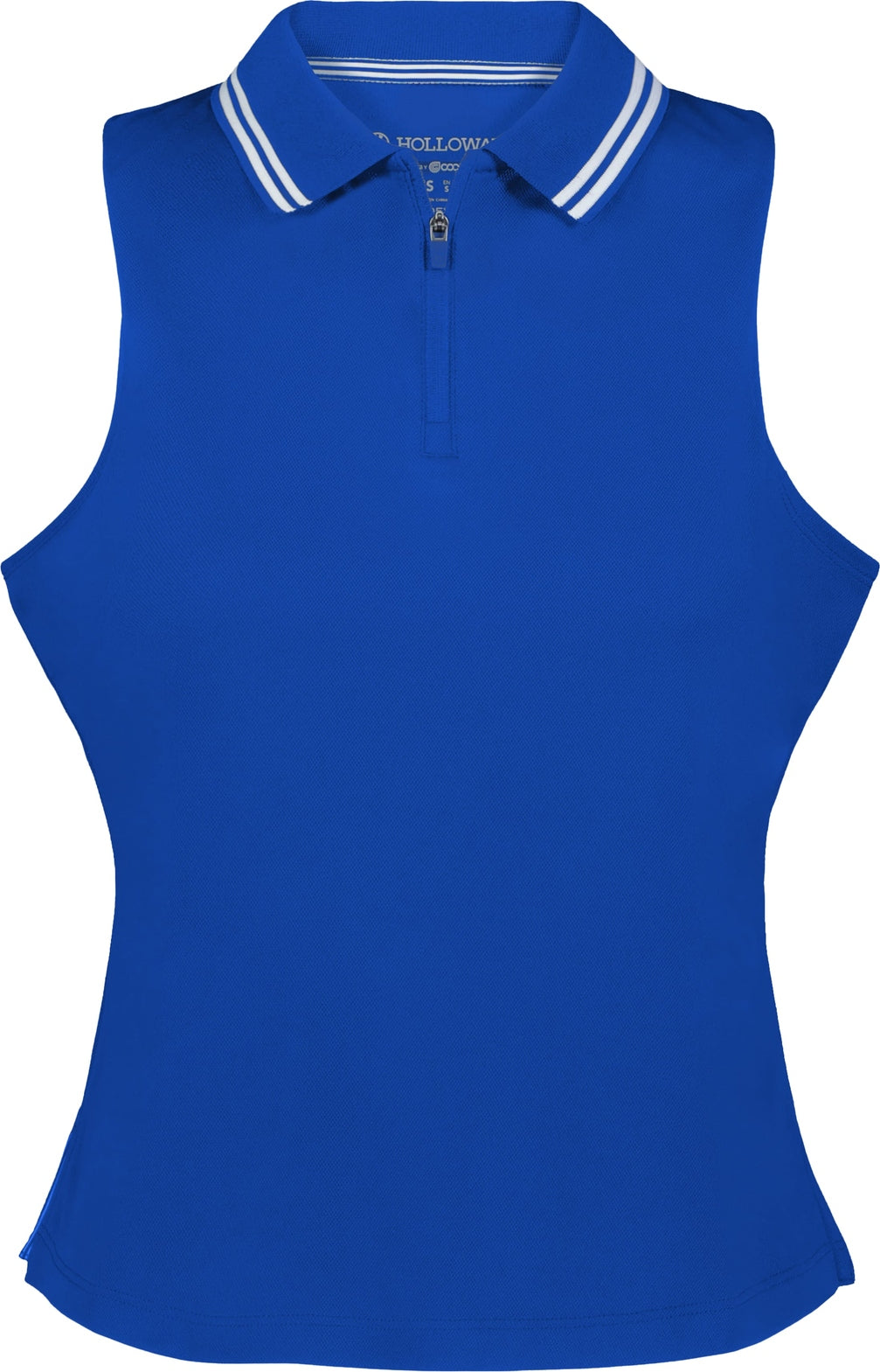 Holloway 223326 Ladies Court Sleeveless Polo - Royal