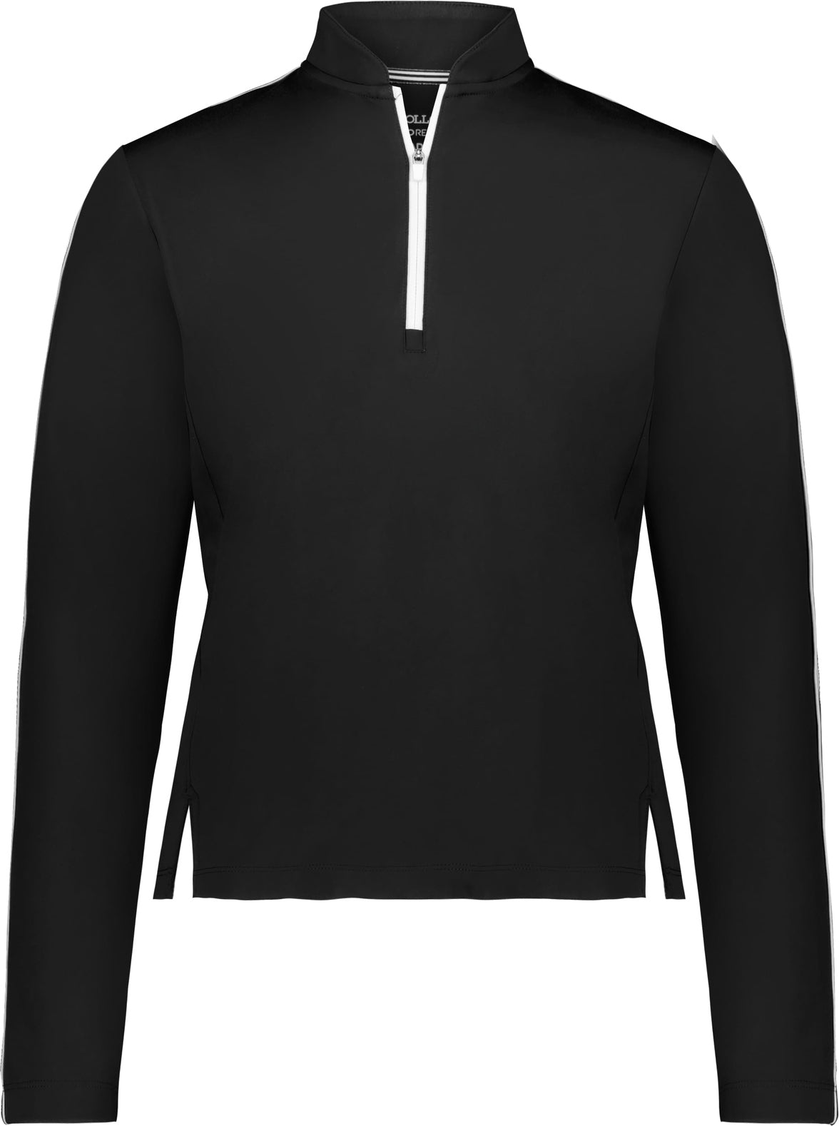 Holloway 223327 Ladies Court 1/4-zip Pullover - Black