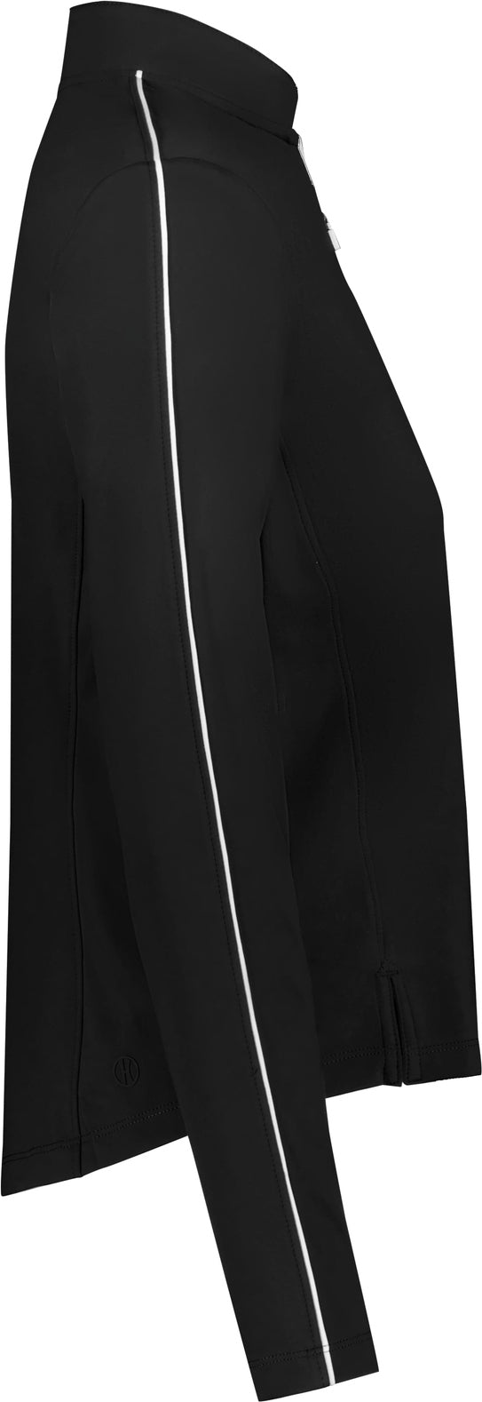 Holloway 223327 Ladies Court 1/4-zip Pullover - Black